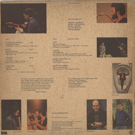 Egberto Gismonti - Sol Do Meio Dia (ECM-1-1116) LP 1977 US ECM|中古LP