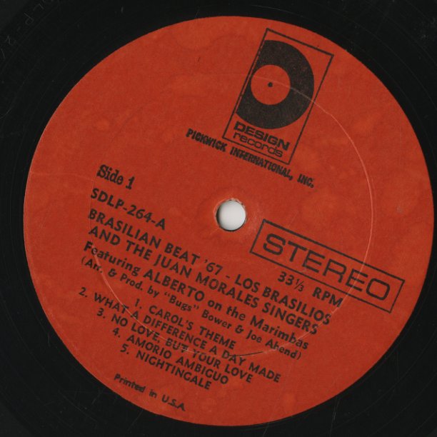 Los Brasilios / ロス・ブラジリオス / Brasilian Beat '67 (SDLP-264)