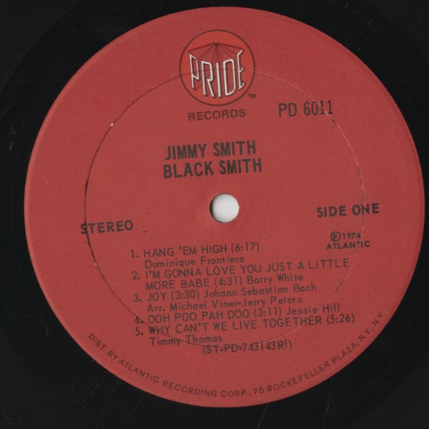 Jimmy Smith / ジミー・スミス / Black Smith (PD6011)
