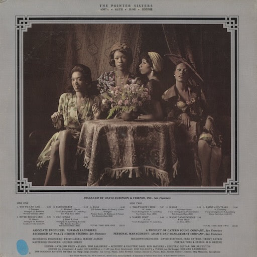 The Pointer Sisters - The Pointer Sisters (BTS 48) 1973 US Blue Thumb|中古LP