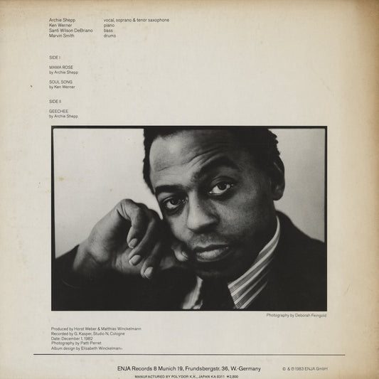 Archie Shepp – Soul Song (28MJ 3284) LP 1983 JPN Enja Records|中古LP