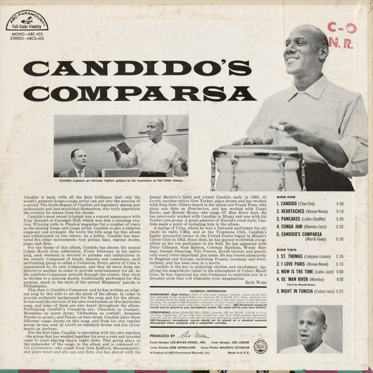 Candido - Comparsa (ABCS 453) 1963 US ABC-Paramount|中古LP