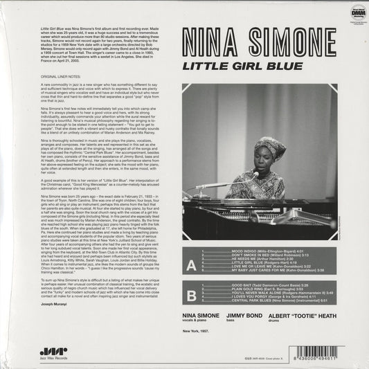 Nina Simone / ニーナ・シモン / Little Girl Blue -180g