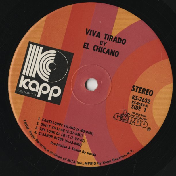 El Chicano / エル・チカーノ / Viva Tirado (KS 3632)