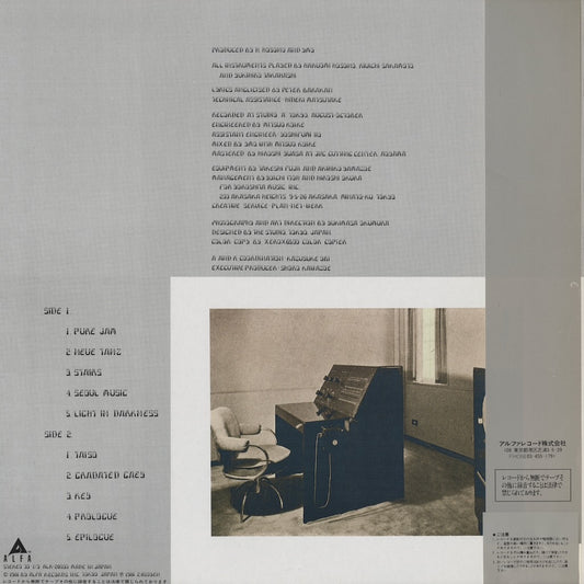 Yellow Magic Orchestra - Technodelic (ALR28030) LP 1981 JPN Alfa|中古LP