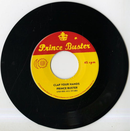 Prince Buster / プリンス・バスター / Funky Jamaica - Clap Your Hand -7 (RSPB7-018)