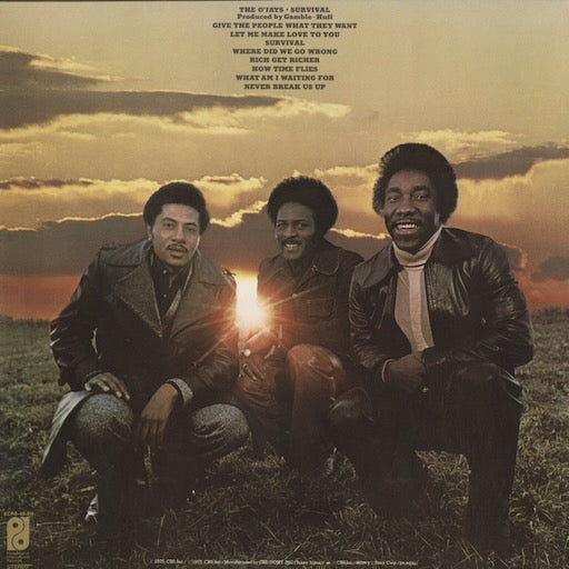 The O'Jays - Survival (ECPO-46-PH) 1975 JPN Philadelphia International|中古LP