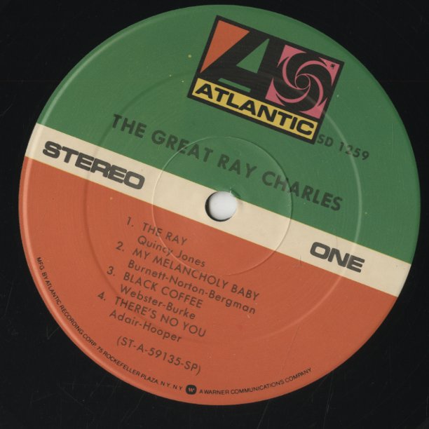 Ray Charles / レイ・チャールズ / The Great Ray Charles (SD1259)