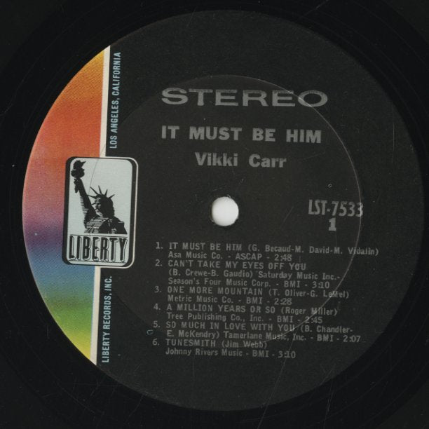 Vikki Carr / ヴィッキー・カー / It Must Be Him (LST7533)