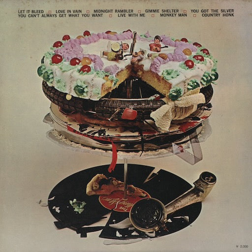 The Rolling Stones - Let It Bleed (SLC 300) LP 1970 JPN London / King Record|中古LP