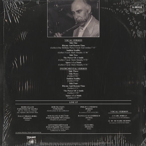 Herb Geller - An American In Hamburg - The View From Here (TRLP 9024) 2013 GER Tramp Records|中古LP