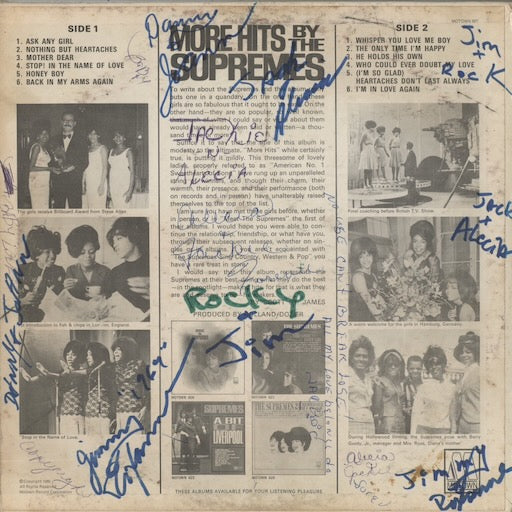 The Supremes - More Hits By The Supremes (627) 1965 US Motown|中古LP