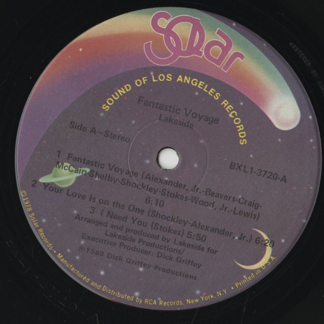 Lakeside / レイクサイド / Fantastic Voyage (BXL1-3720)