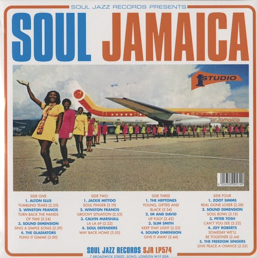 V.A. - Soul Jamaica (SJR LP574) 2025 UK Soul Jazz Records|新品LP back