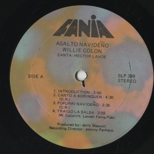 Willie Colon / ウィリー・コロン / Asalto Navideno (LP399)