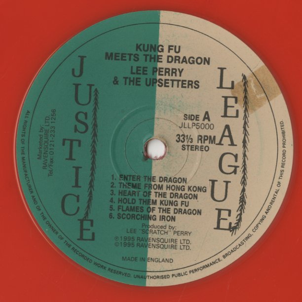 Lee Perry / リー・ペリー / Kung Fu Meets The Dragon (JLLP5000)