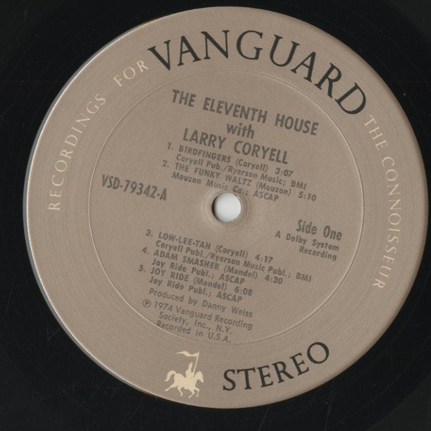 The Eleventh House Featuring Larry Coryell / ラリー・コリエル / Introducing (VSD 79342)