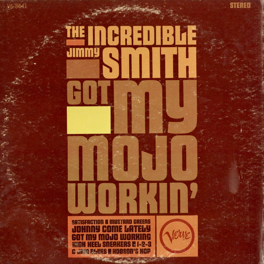 Jimmy Smith - Got My Mojo Workin' (V6-8641) 1966 US Verve|中古LP