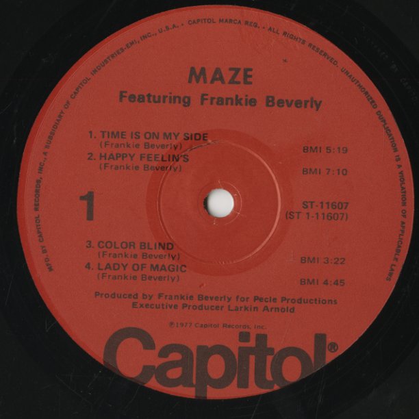 Maze / メイズ / Maze featuring Frankie Beverly (ST11607)