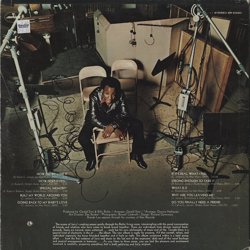 Jerry Butler - Sings Assorted Sounds (SR 61320) 1971 US Mercury|中古LP
