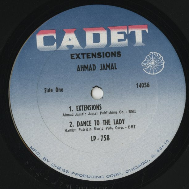 Ahmad Jamal / アーマッド・ジャマル / Extensions (CADET-758)