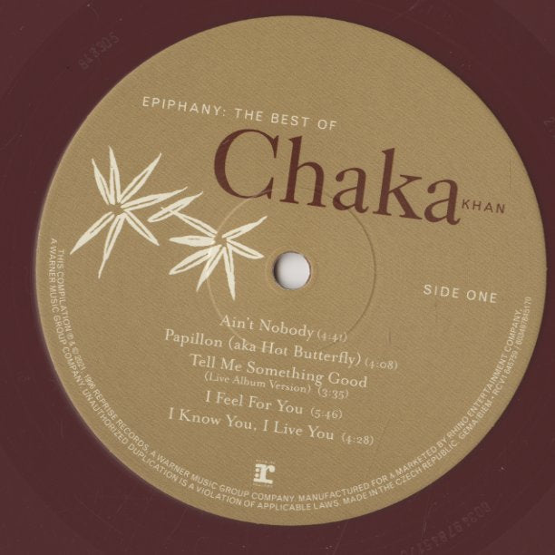 Chaka Khan / チャカ・カーン / Epiphany : The Best of Chaka Khan (RCV1 645759)