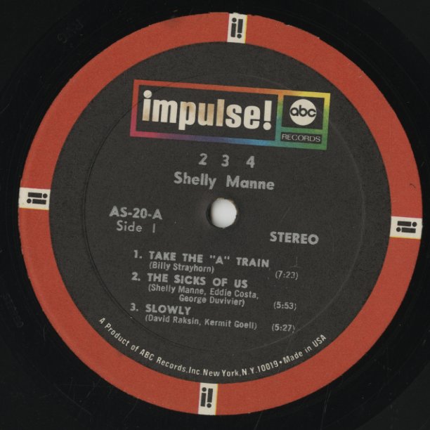 Shelly Manne / シェリー・マン / 234 (A-20)