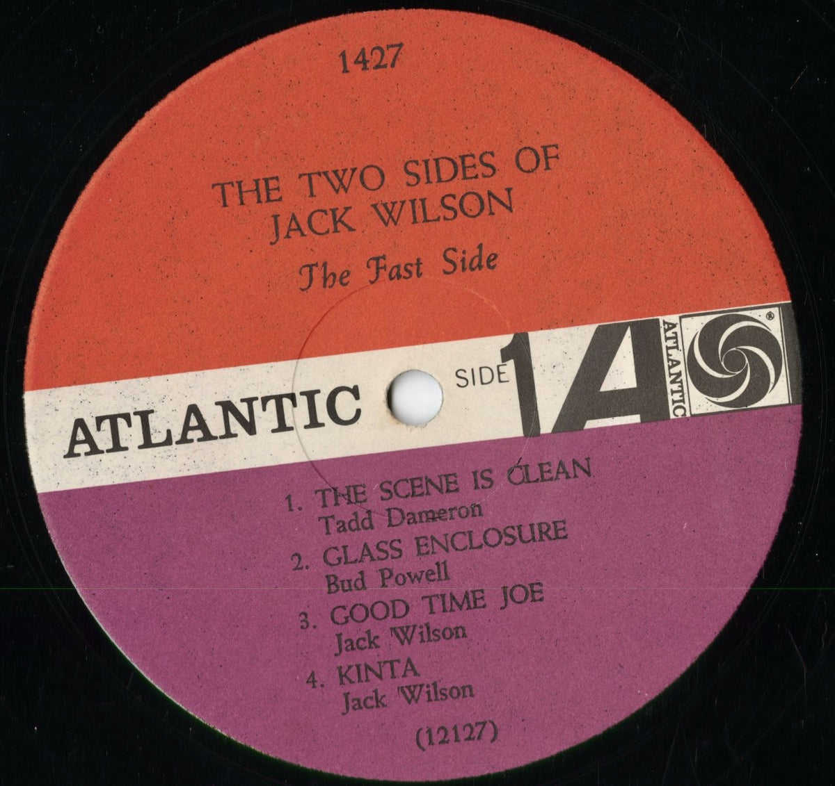 Jack Wilson - The Two Sides Of Jack Wilson (1427) 1964 US Atlantic|中古LP