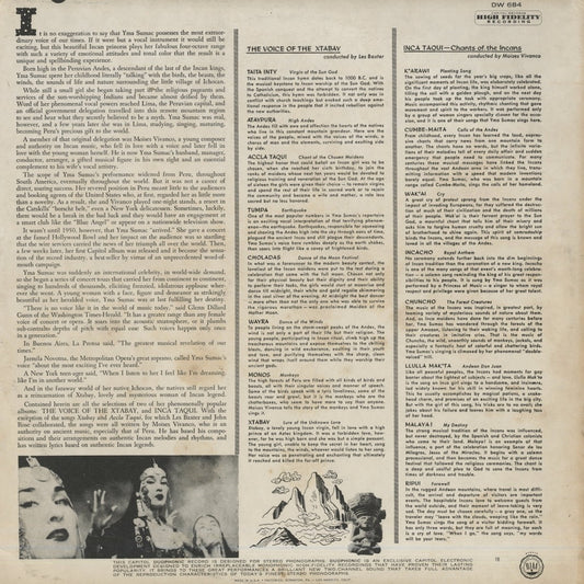 Yma Sumac / イマ・スマック / Voice of Xtabay (DW684)