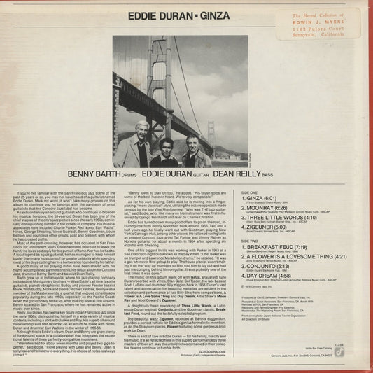 Eddie Duran / エディ・デュラン / Ginza (CJ94)