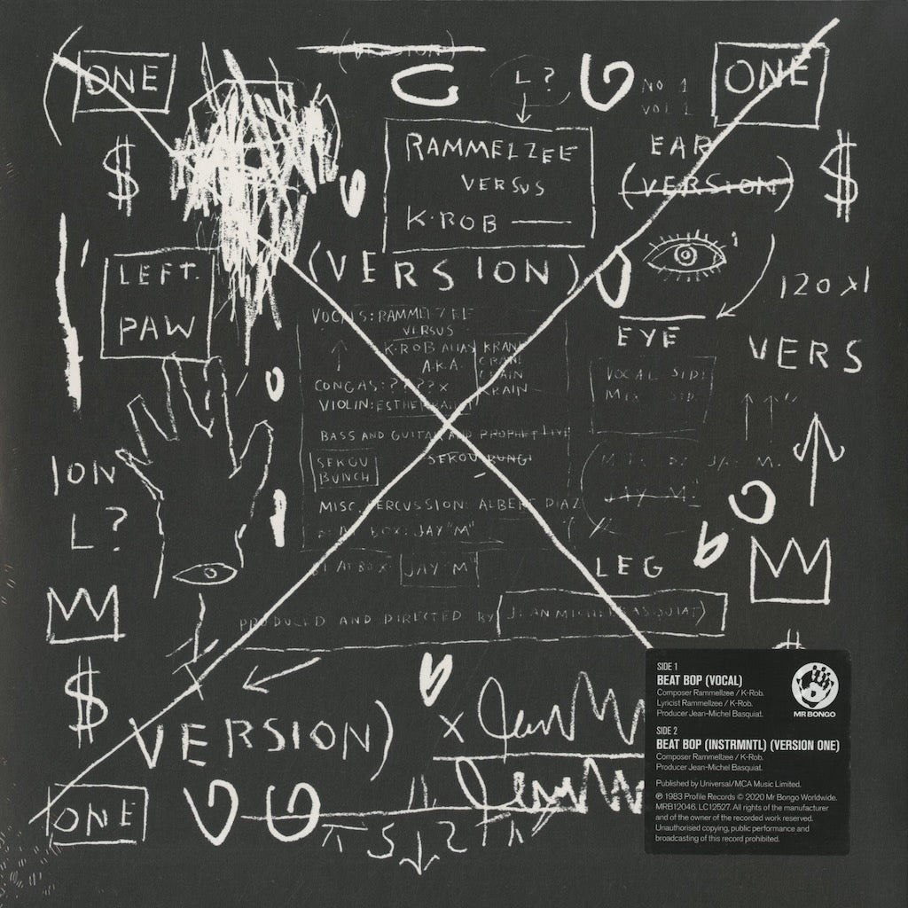 Rammelzee VS. K-Rob / ラメルジー / Beat Bop -12 (MRB12046)