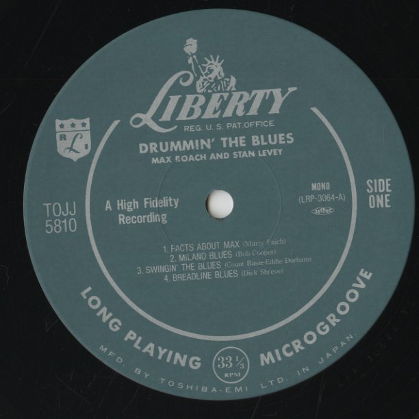 Max Roach - Stan Levey / マックス・ローチ スタン・リーヴィー/ Drummin' The Blues (TOJJ-5810)