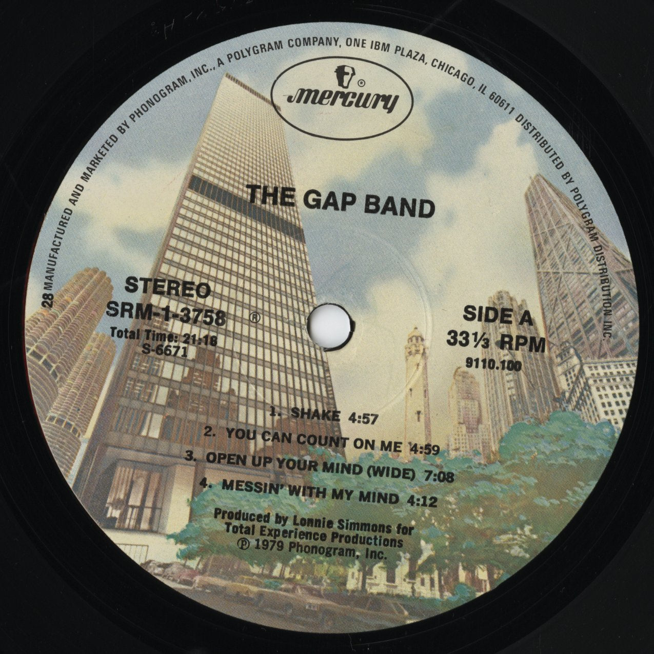 The Gap Band / ギャップ・バンド (1979) (SRM-1-3758)