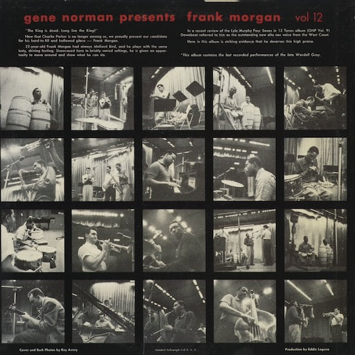 Frank Morgan - Frank Morgan With Conte Candoli And Machito's Rhythm Section (KIJJ-2010) 1990 JPN GNP Crescendo - キングレコード|中古LP