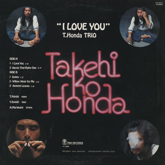 Takehiro Honda / 本田竹曠 / I Love You (PA-9721)