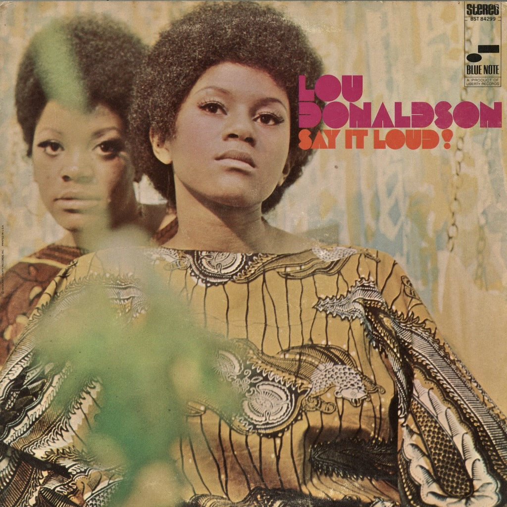 Lou Donaldson - Say It Loud! LP 1973 US Blue Note JBカヴァー