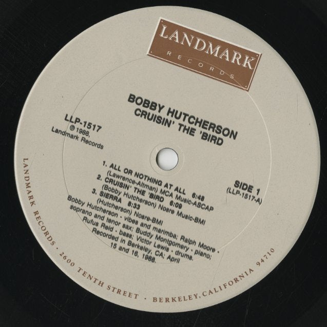 Bobby Hutcherson / ボビー・ハッチャーソン / In The Vanguard (LLP-1513)