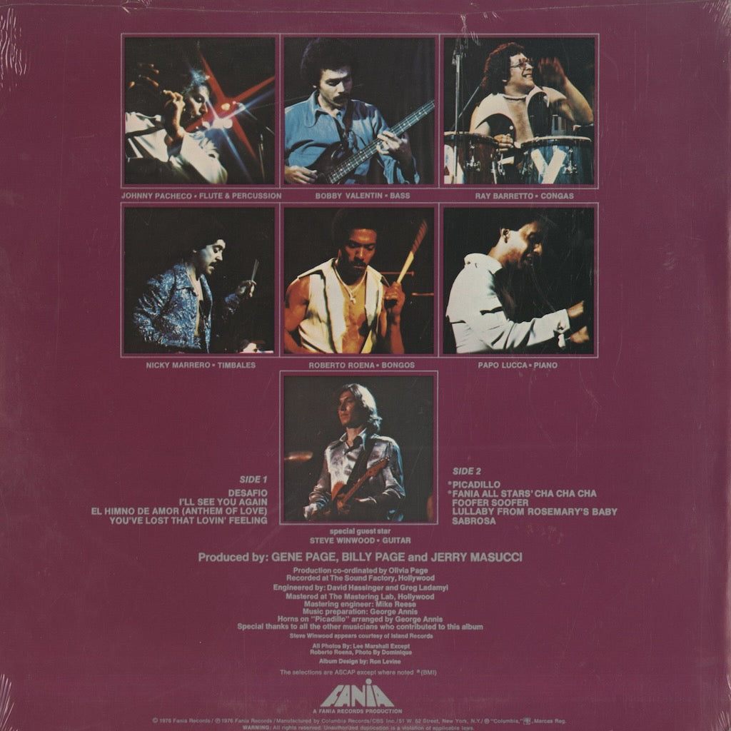 Fania All Stars / ファニア・オールスターズ / Delicate And Jumpy (PC 34283)