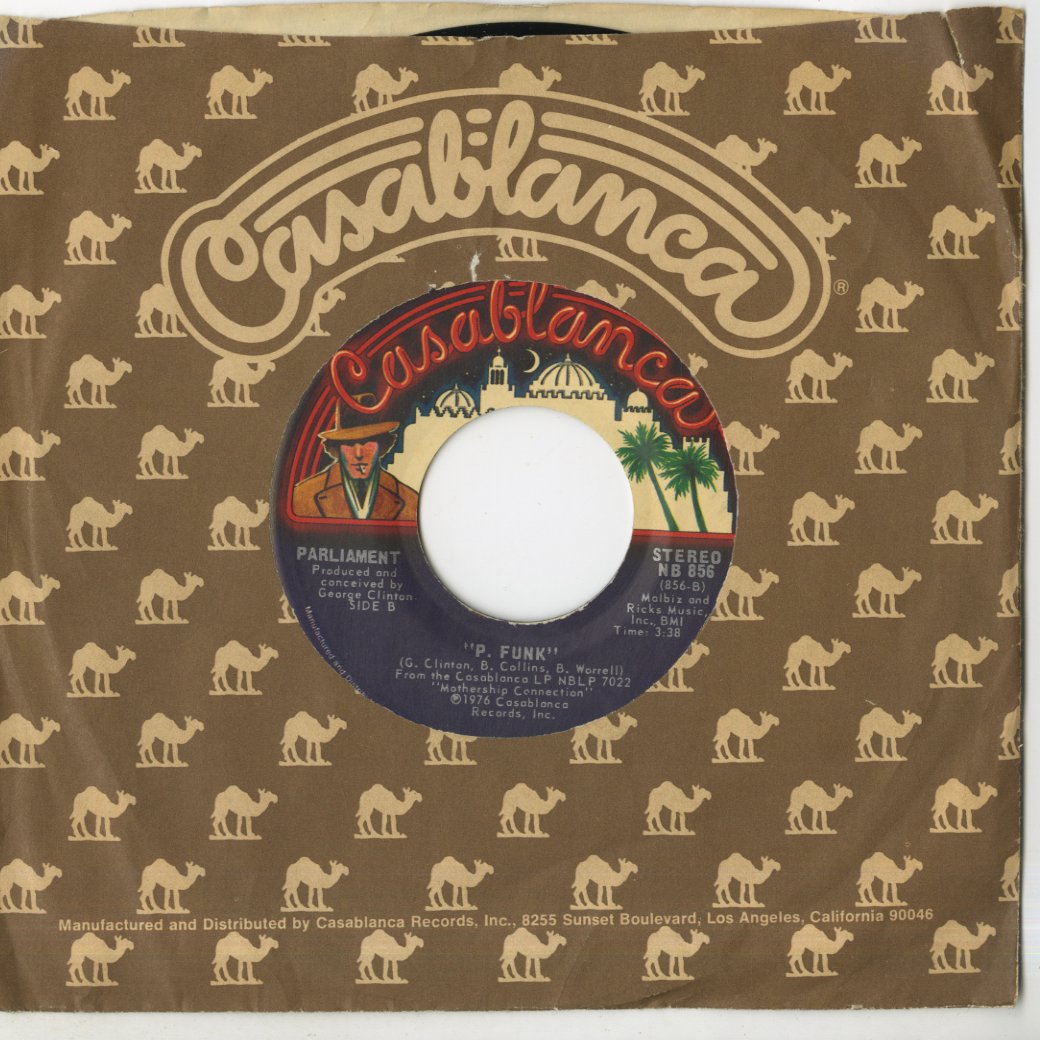 Parliament / パーラメント / Tear The Roof Off The Sucker (Give Up The Funk) / P.Funk -7 (NB 856)