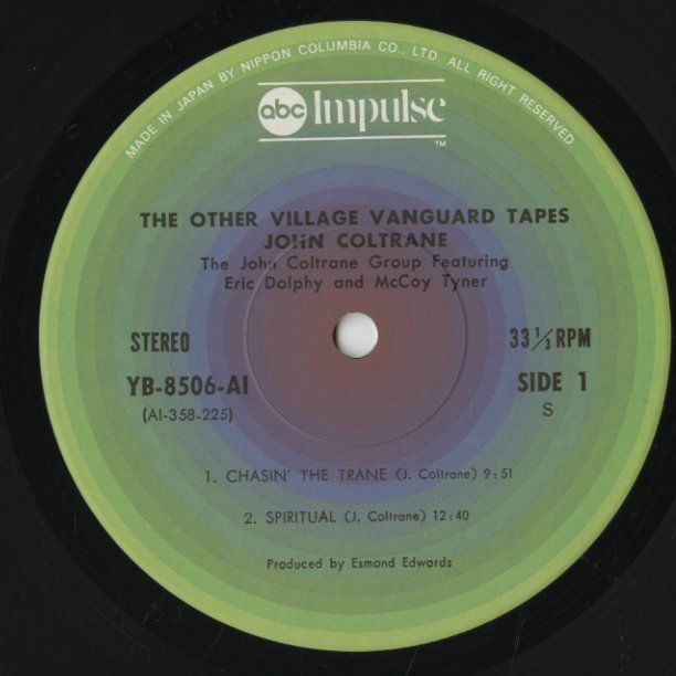 John Coltrane / ジョン・コルトレーン / The Other Village Vanguard Tapes -2LP (YB-8506/7-AI)