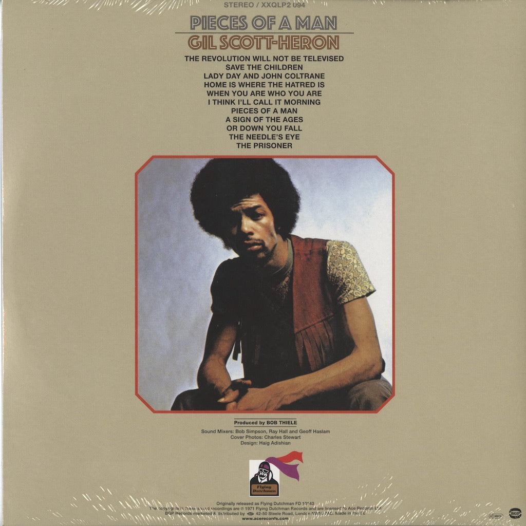 Gil Scott Heron / ギル・スコット・ヘロン / Pieces of a Man -2LP (180g) (XXQLP2-094)