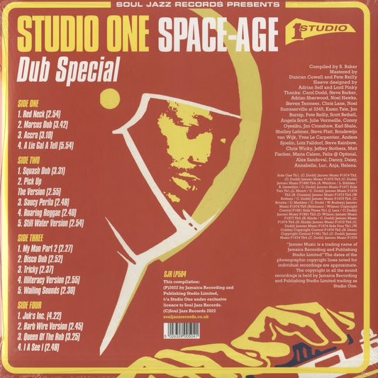Dub Specialist / ダブ・スペシャリスト / Studio One Space Age Dub Special -2LP (SJRLP504)