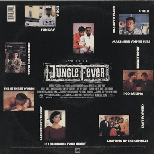 Stevie Wonder - Music From The Movie Jungle Fever (MOT-6291) 1991 US Motown|中古LP