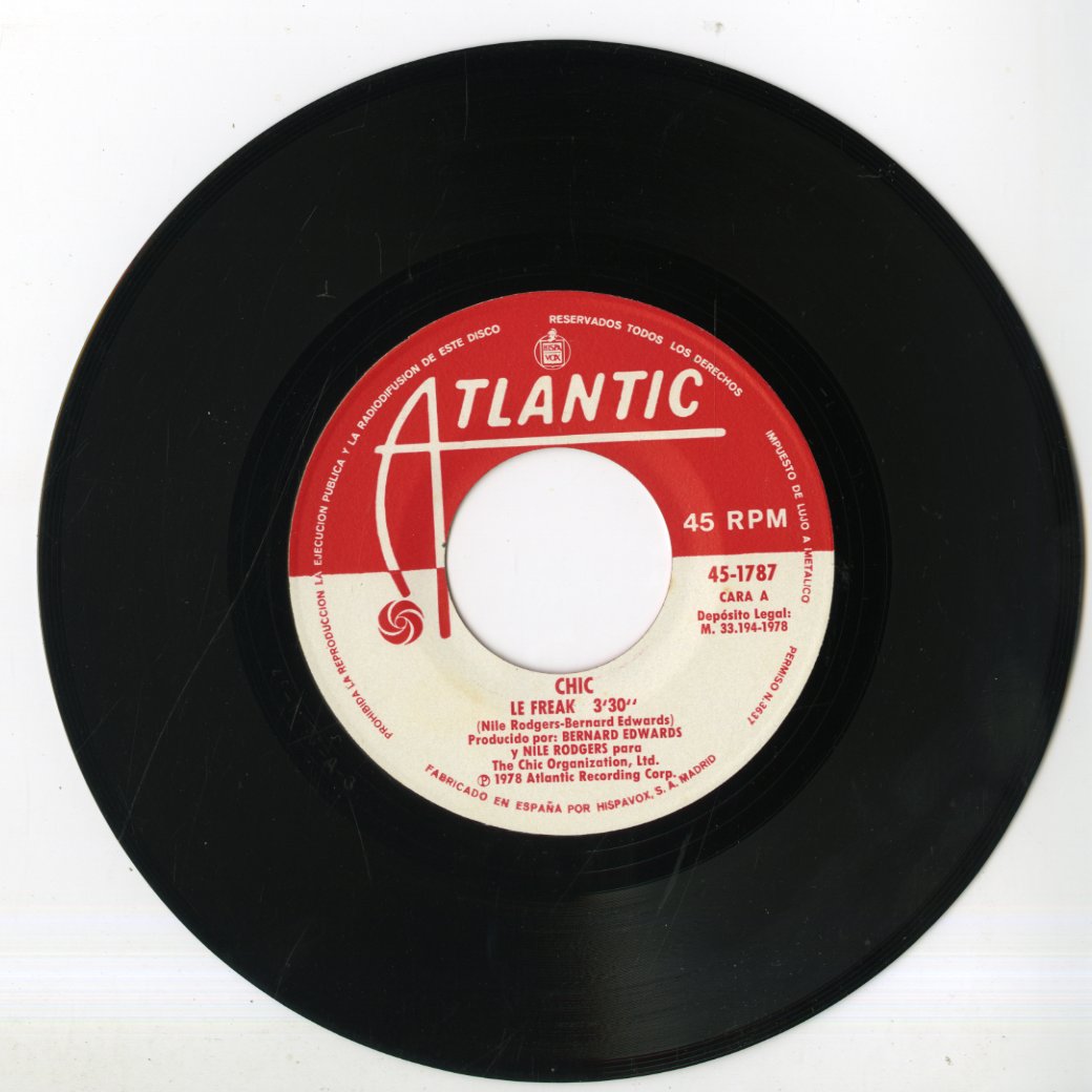 Chic / シック / Le Freak / Savoir Faire -7 (45-1787)