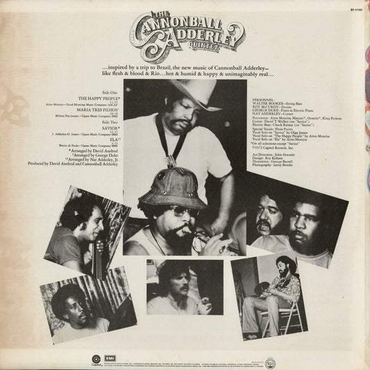 Cannonball Adderley - The Happy People (ST 11121) 1972 US Capitol|中古LP