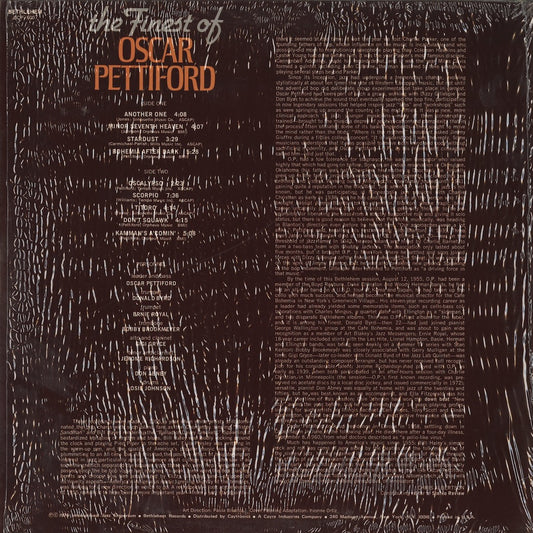 Oscar Pettiford / オスカー・ペティフォード / The Finest of Oscar Pettiford (BCP-6007)