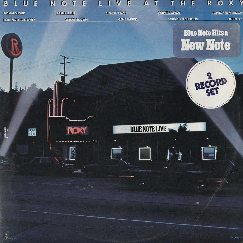 V.A./ Blue Note Live At The Roxy / ブルーノート・ライヴ・アット・ロキシー / Donald Byrd - –  VOXMUSIC WEBSHOP