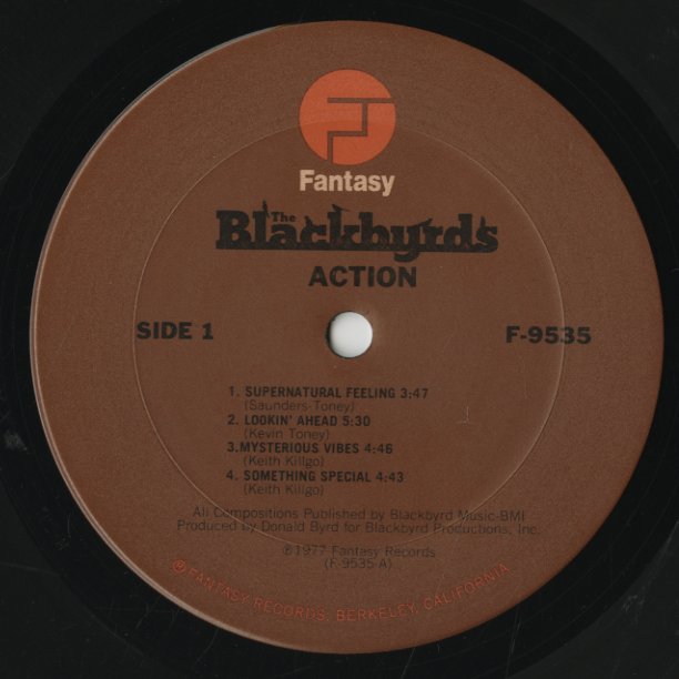 Blackbyrds / ブラックバーズ / Action (F-9535)