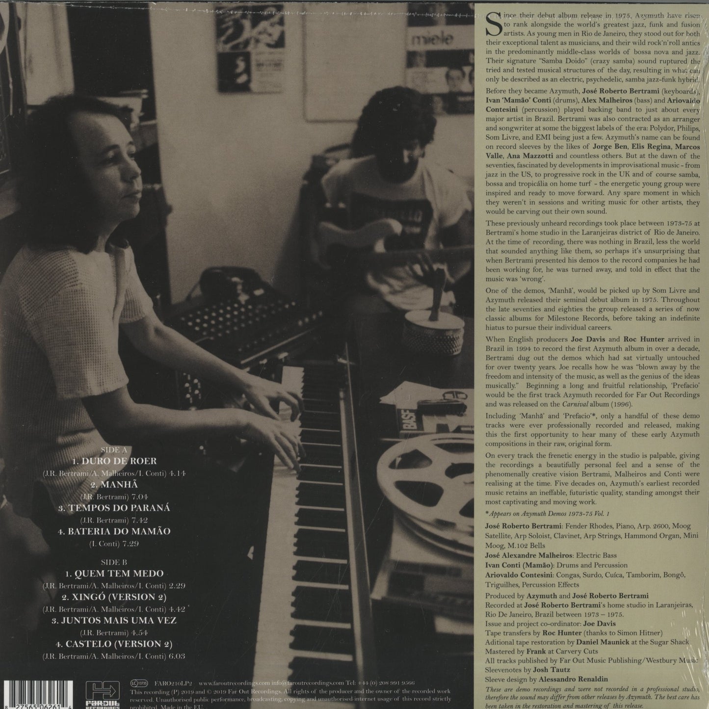 Azymuth / アジムス / Demos (1973-75) Vol.2 (FARO210LP-2)