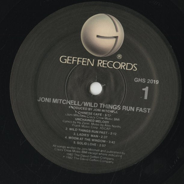 Joni Mitchell / ジョニ・ミッチェル / Wild Things Run Fast (GHS 2019)